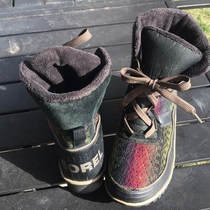 Sorel winter multicolor warm boots
